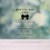 Een tini beetje oudere Martini Verjaardagsbar Dran Acryl Bord (Neutraal)