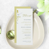 een Tini Beetje oudere Martini Volwassen 30e Verja Menu