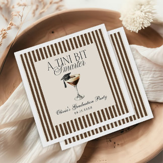 Een Tini Beetje Slimmer Espresso Martini Afstudere Servet