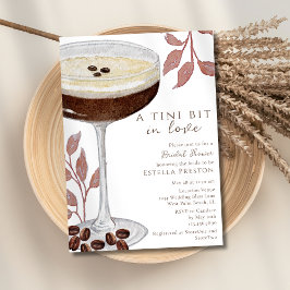 Een Tini Beetje Verliefd Espresso Martini Bruidsbo Kaart