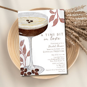 Een Tini Beetje Verliefd Espresso Martini Bruidsbo Kaart
