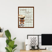 Een Tini Beetje Verliefd Espresso Martini Bruidsdo Poster (Thuiskantoor)