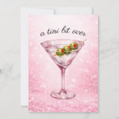 Een Tini Bit Older Vrouwen 50e verjaardagsfeestje Kaart (Achterkant)