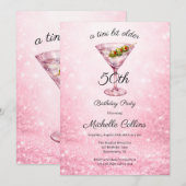 Een Tini Bit Older Vrouwen 50e verjaardagsfeestje Kaart (Voorkant / Achterkant)