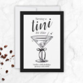 Een Tini Bit Ouder - Klasse Martini Thema Kaart