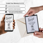 Een Tini Bitje Ouder - Klasse Martini Thema Kaart