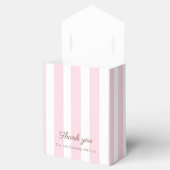Een Tini Eén Martini Roze Strik Baby Shower Cadeau Bedankdoosjes (Geopend)