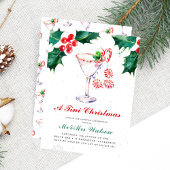 Een Tini Kerstmis Martini Kerstfeest Kaart