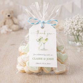 Een Tini One Baby Shower Feest Bedankt Cadeaulabel