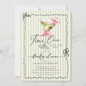 Een Tini One Baby shower uitnodiging (Voorkant)