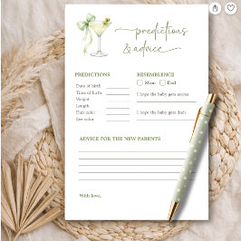 Een Tini One Baby Shower Voorspellingen & Advies S