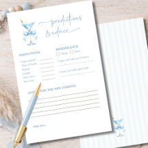 Een Tini One Baby Shower Voorspellingen & Advies S