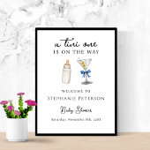 Een Tini One is onderweg naar het Blue Martini Bab Poster