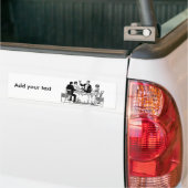 Een toast bumpersticker (Op Truck)