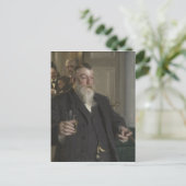 Een toast in de Idun-maatschappij door Anders Zorn Briefkaart (Staand voorkant)