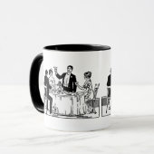 Een toast mok (Voorkant links)