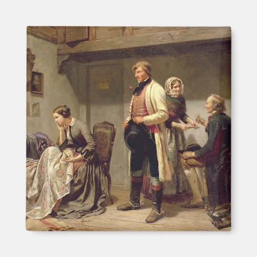 Een toast naar het koppel. magneet (Voorkant)