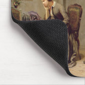 Een toast naar het koppel. muismat (Hoek)