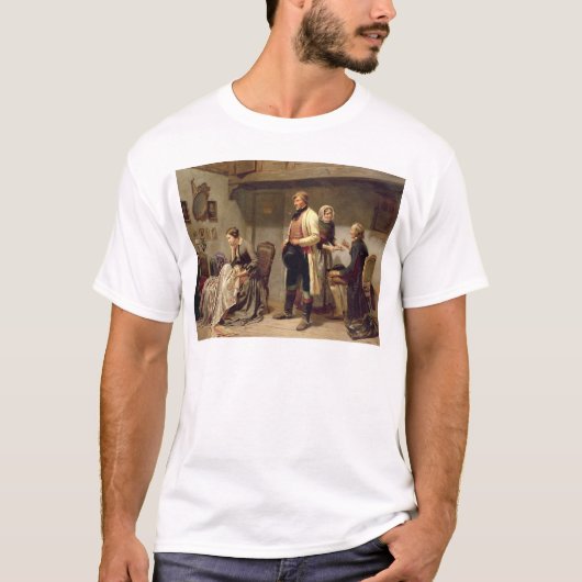 Een toast naar het koppel. t-shirt (Voorkant)