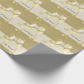 Een toast op de bruid en bruidegom bruiloft | DIY- Cadeaupapier (Hoek)