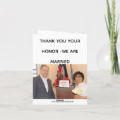 EEN TOAST OP HET NIEUWE ECHTPAAR KAART (Achterkant)