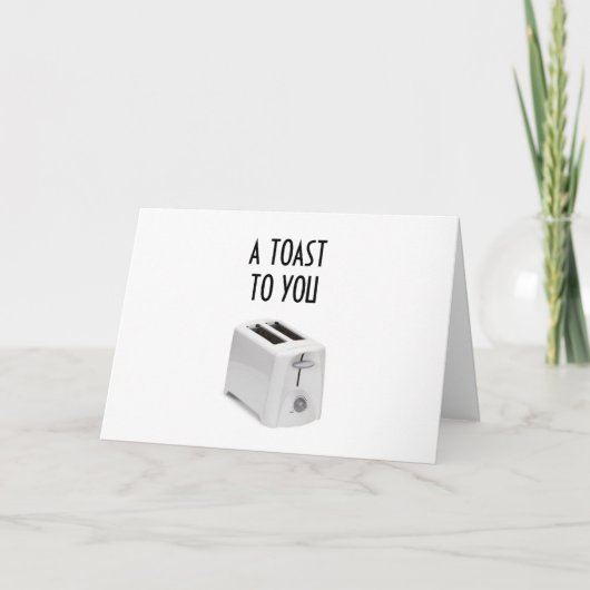 EEN TOAST OP JE 40E VERJAARDAG KAART (Voorkant)