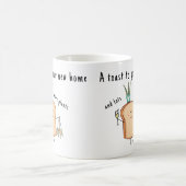 Een toast op je nieuwe huis | Funny Plant Lover Gi Koffiemok (Center)