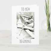 EEN TOAST OP "NIEUW BEGIN" IN JE LEVEN KAART (Voorkant)