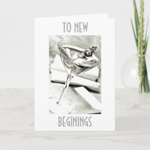 EEN TOAST OP "NIEUW BEGIN" IN JE LEVEN KAART