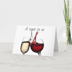 **EEN TOAST OP ONS** OP ONS *1e JUBILEUM* Kaart