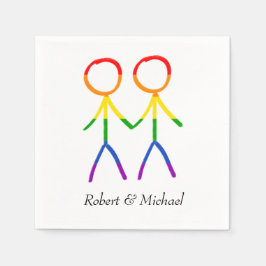 Een toast op ons servet