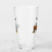 Een toast op onze kleine chauffeur glas (Links)