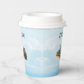 Een toast op onze kleine chauffeur papieren bekers (Rechts)