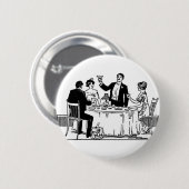 Een toast ronde button 5,7 cm (Voorkant /achterkant)