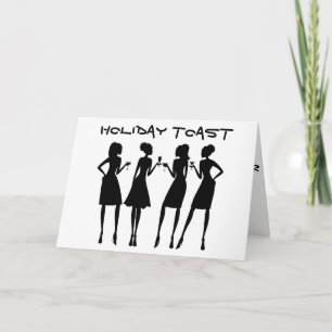 **EEN TOAST VOOR DE KEER OP DE HOLIDAAG** KAART