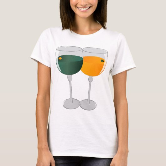 Een toast voor geluk t-shirt (Voorkant)