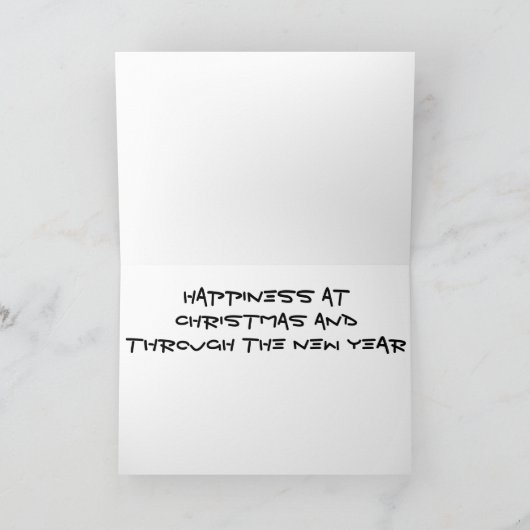 ** EEN TOAST WIJN VOOR VAKANTIE JUICHEN ** KAART (Binnen)