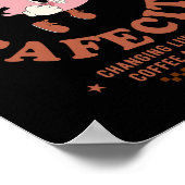 Een Toegepaste Gedragsanalist Voor Koffie Poster (Hoek)