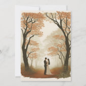 Een toegewijd team van huwelijksverkopers samenste kaart (Achterkant)