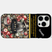 Een toegewijde Apple-boer die de herfstoogst verzo Case-Mate iPhone Case (Achterkant (horizontaal))