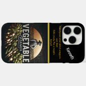 Een toegewijde groenteboer die gewassen bij zonsop Case-Mate iPhone case (Achterkant (horizontaal))