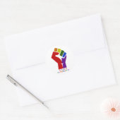 Een toekomst om in LGBT te geloven Ronde Sticker (Envelop)