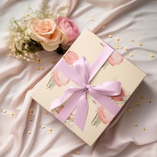 Een toekomst vol liefde bruiloft cadeaupapier