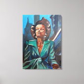 Een toekomstbeeld canvas afdruk (Voorkant)