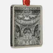 Een Toelating voor Handel's oratorio Metalen Ornament (Rechts)