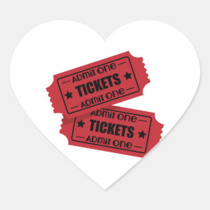 Eén toestaan hart sticker