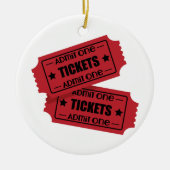 Eén toestaan keramisch ornament (Voorkant)