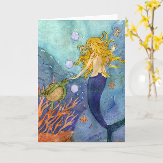 Een toevallige ontmoeting Wenskaart Kaart (Gele Bloem)