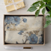 Een Toile de Jouy Bluebird Tissuepapier (Geschenk)