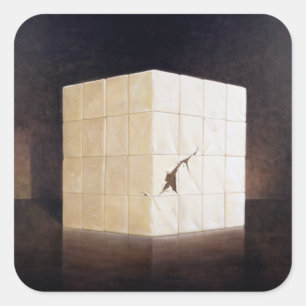 Eén ton Marijuana 2004 Vierkante Sticker